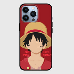 Чехол для iPhone 13 Pro Luffy, цвет: 3D-черный