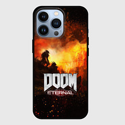 Чехол для iPhone 13 Pro DOOM ETERNAL, цвет: 3D-черный