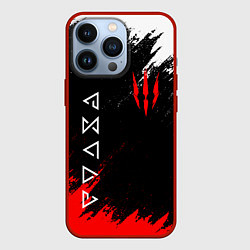 Чехол для iPhone 13 Pro The Witcher, цвет: 3D-красный