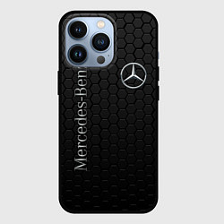 Чехол для iPhone 13 Pro MERCEDES-BENZ, цвет: 3D-черный