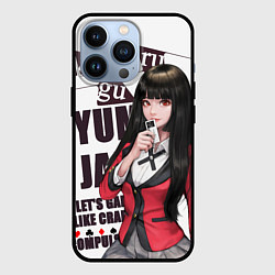 Чехол для iPhone 13 Pro Kakegurui, цвет: 3D-черный