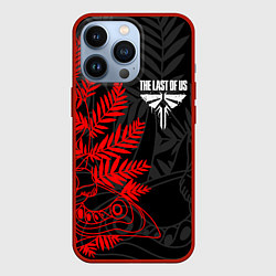 Чехол для iPhone 13 Pro THE LAST OF US 2, цвет: 3D-красный