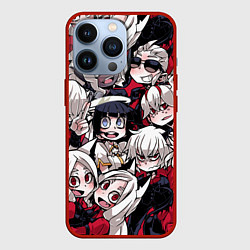 Чехол для iPhone 13 Pro Helltaker, цвет: 3D-красный