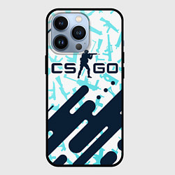 Чехол для iPhone 13 Pro CS GO КС ГО, цвет: 3D-черный