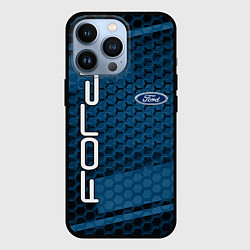 Чехол для iPhone 13 Pro FORD, цвет: 3D-черный