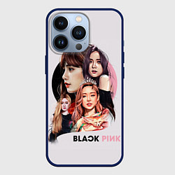 Чехол для iPhone 13 Pro Blackpink, цвет: 3D-тёмно-синий