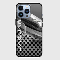 Чехол для iPhone 13 Pro JAGUAR, цвет: 3D-черный
