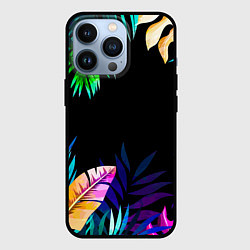 Чехол для iPhone 13 Pro Тропическая Ночь, цвет: 3D-черный
