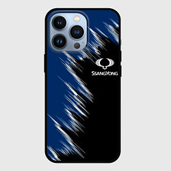 Чехол для iPhone 13 Pro SSANGYONG, цвет: 3D-черный