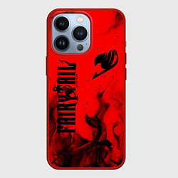 Чехол для iPhone 13 Pro FAIRY TAIL ХВОСТ ФЕИ, цвет: 3D-красный