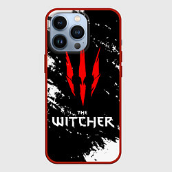 Чехол для iPhone 13 Pro The Witcher, цвет: 3D-красный