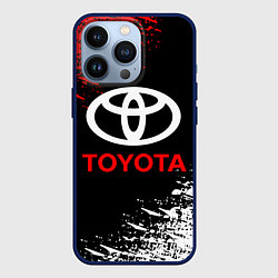 Чехол для iPhone 13 Pro TOYOTA, цвет: 3D-тёмно-синий