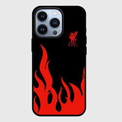 Чехол для iPhone 13 Pro Liverpool F C, цвет: 3D-черный