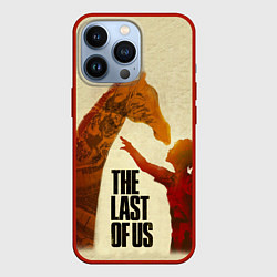 Чехол для iPhone 13 Pro The Last of Us 2, цвет: 3D-красный