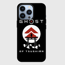 Чехол для iPhone 13 Pro Ghost of Tsushima, цвет: 3D-черный