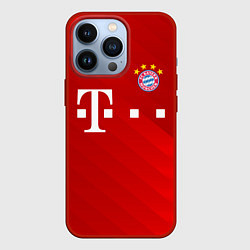 Чехол для iPhone 13 Pro FC Bayern Munchen, цвет: 3D-красный