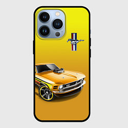 Чехол для iPhone 13 Pro Ford mustang - motorsport, цвет: 3D-черный