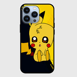 Чехол для iPhone 13 Pro ПикачуPikachu, цвет: 3D-черный