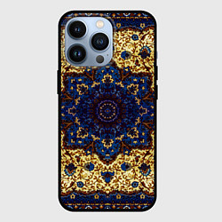 Чехол для iPhone 13 Pro Золотой ковер, цвет: 3D-черный