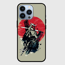 Чехол для iPhone 13 Pro Samurai man, цвет: 3D-черный