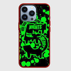 Чехол для iPhone 13 Pro Five Nights at Freddy, цвет: 3D-красный