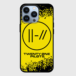 Чехол для iPhone 13 Pro TWENTY ONE PILOTS 21 PILOTS, цвет: 3D-черный