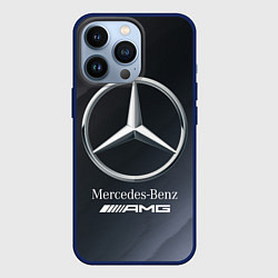 Чехол для iPhone 13 Pro MERCEDES МЕРСЕДЕС, цвет: 3D-тёмно-синий