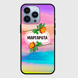 Чехол для iPhone 13 Pro Маргарита, цвет: 3D-черный