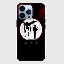 Чехол для iPhone 13 Pro Death Note, цвет: 3D-черный