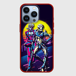 Чехол для iPhone 13 Pro JoJo’s Bizarre Adventure, цвет: 3D-красный