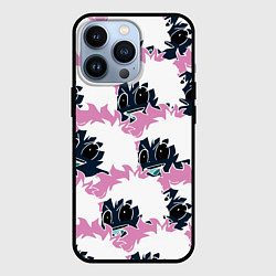 Чехол для iPhone 13 Pro МИДОРИА, цвет: 3D-черный