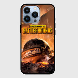 Чехол для iPhone 13 Pro PlayerUnknowns Battlegrounds, цвет: 3D-черный