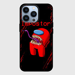 Чехол для iPhone 13 Pro AMONG US - MONSTER, цвет: 3D-черный