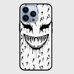 Чехол для iPhone 13 Pro GHOSTEMANE, цвет: 3D-черный