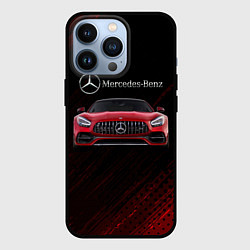 Чехол для iPhone 13 Pro Mercedes Benz AMG, цвет: 3D-черный