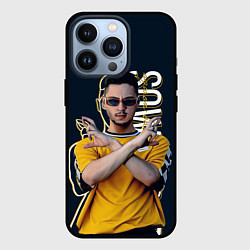 Чехол для iPhone 13 Pro Sqwoz bab, цвет: 3D-черный