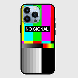 Чехол для iPhone 13 Pro NO SIGNAL, цвет: 3D-черный