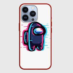 Чехол для iPhone 13 Pro Among Us, цвет: 3D-красный
