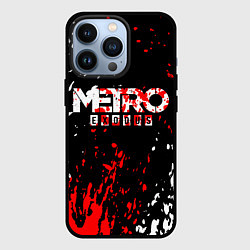 Чехол для iPhone 13 Pro METRO EXODUS, цвет: 3D-черный