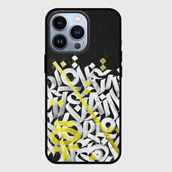 Чехол для iPhone 13 Pro GRAFFITY, цвет: 3D-черный