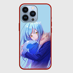 Чехол для iPhone 13 Pro Slime, цвет: 3D-красный
