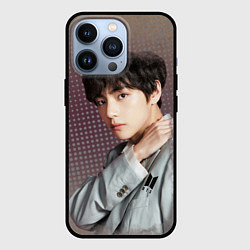 Чехол для iPhone 13 Pro BTS Ким Тэ Хён, цвет: 3D-черный