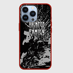 Чехол для iPhone 13 Pro Haunted Family лейбл Kizaru, цвет: 3D-красный