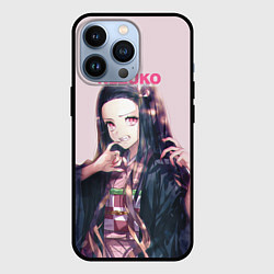 Чехол для iPhone 13 Pro Nezuko, цвет: 3D-черный