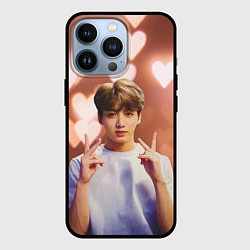 Чехол для iPhone 13 Pro JUNGKOOK BTS, цвет: 3D-черный