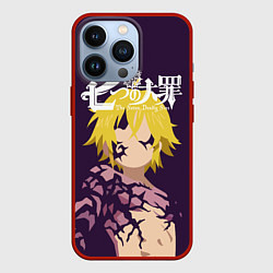 Чехол для iPhone 13 Pro Nanatsu no Taizai, цвет: 3D-красный