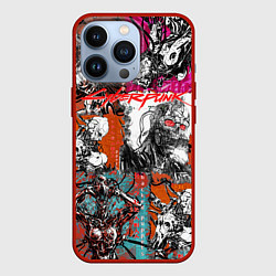 Чехол для iPhone 13 Pro Cyberpunk 2077, цвет: 3D-красный
