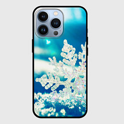 Чехол для iPhone 13 Pro Снег, цвет: 3D-черный