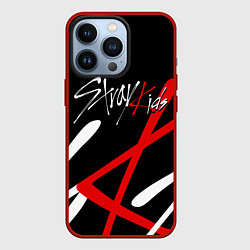 Чехол для iPhone 13 Pro STRAY KIDS, цвет: 3D-красный