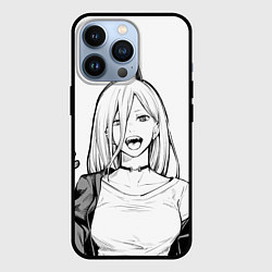 Чехол для iPhone 13 Pro Black and White Anime, цвет: 3D-черный